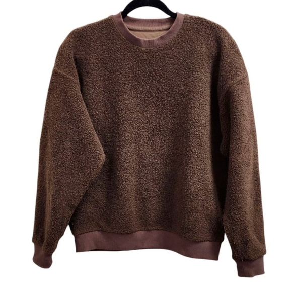 Outdoor Voices Mega Fleece Sweatshirt Size M - Picture 2 of 8